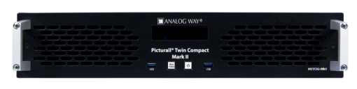 Billede af ANALOG WAY Picturall Twin Compact Mark II Dual-output 4K media server